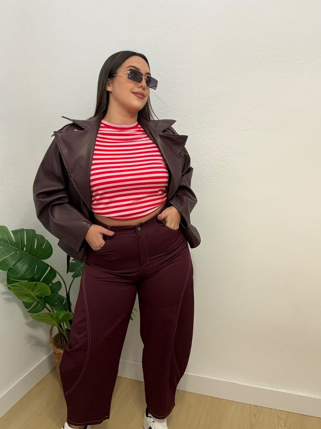 CHAQUETA POLIPIEL LAZO