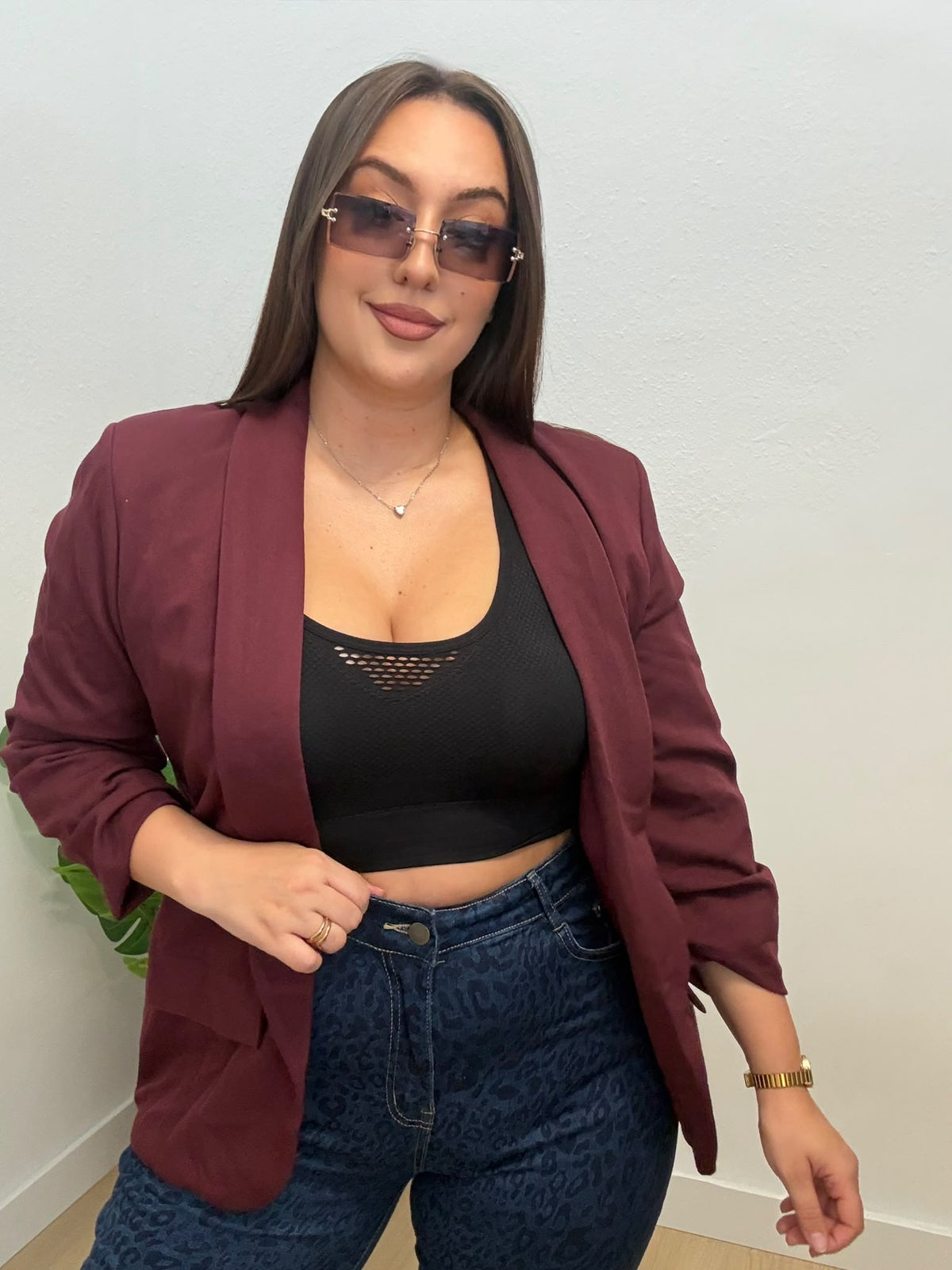BLAZER BASICC HOMBRERA