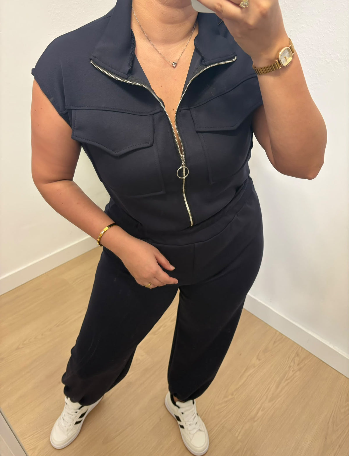 CONJUNTO CHALECO ZIP