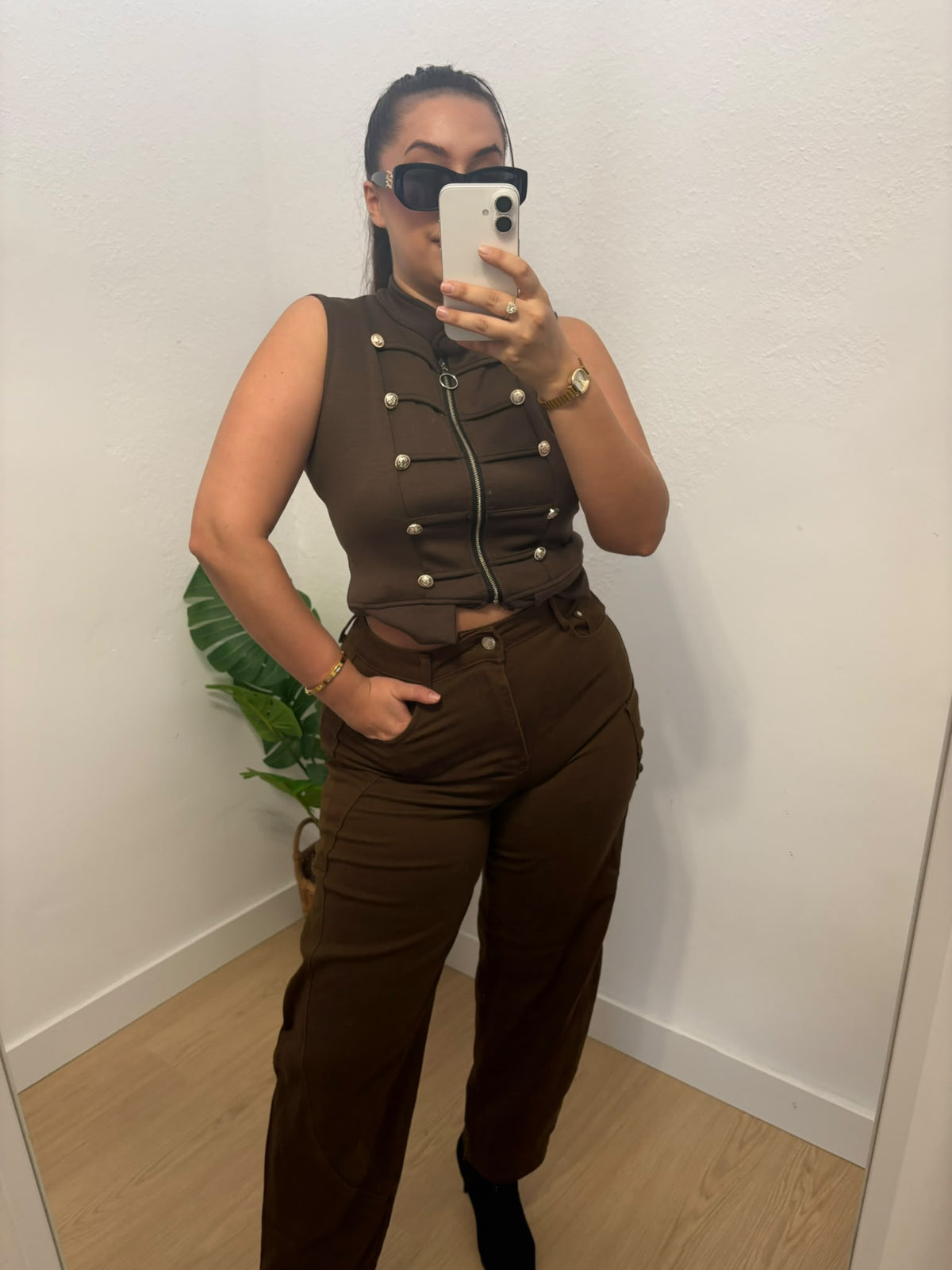 PANTALON BALOOM BROWN