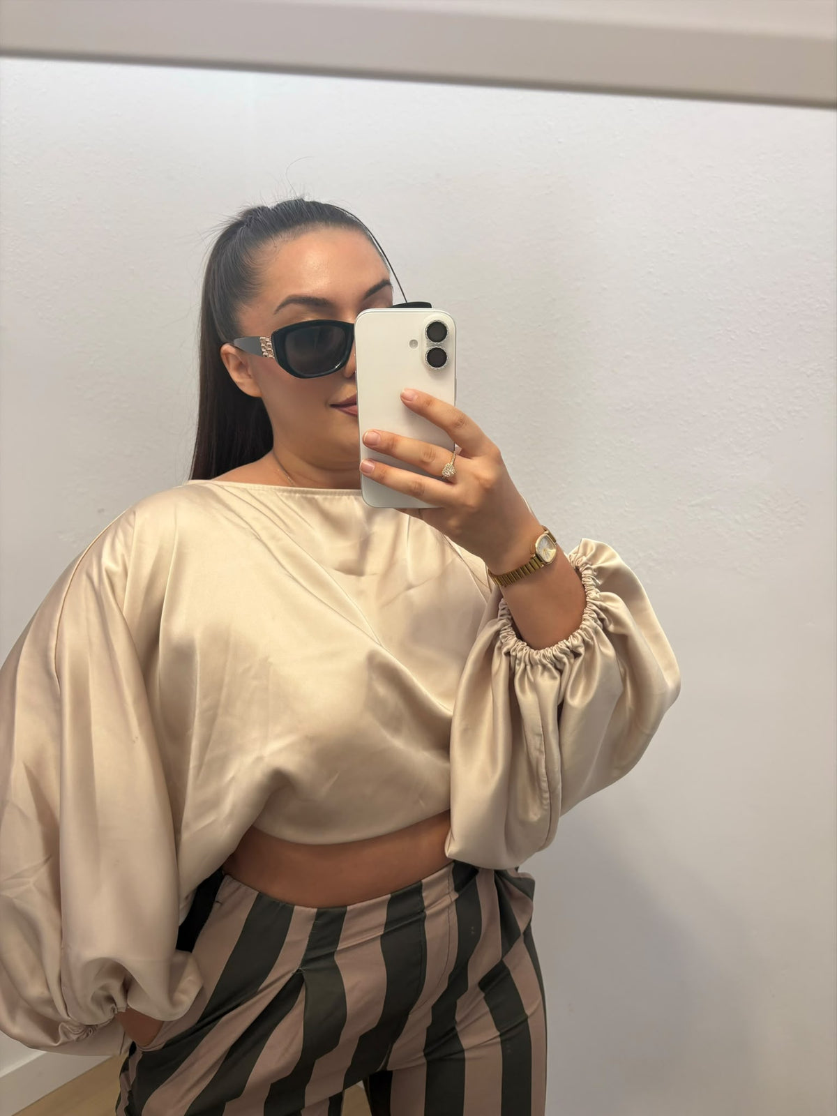 BLUSA SATIN OVER