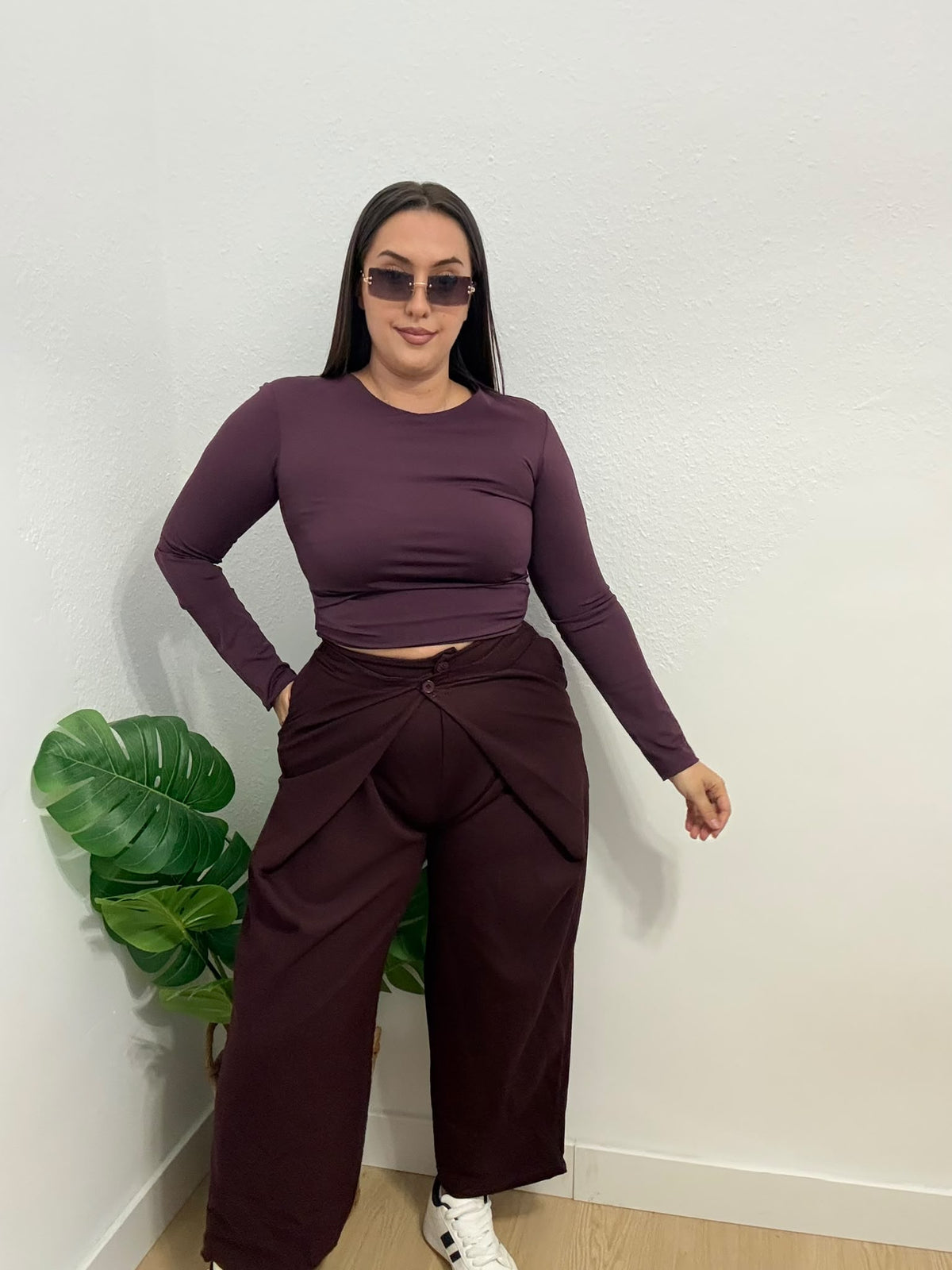 PANTALÓN PINZA DOBLE BOTON