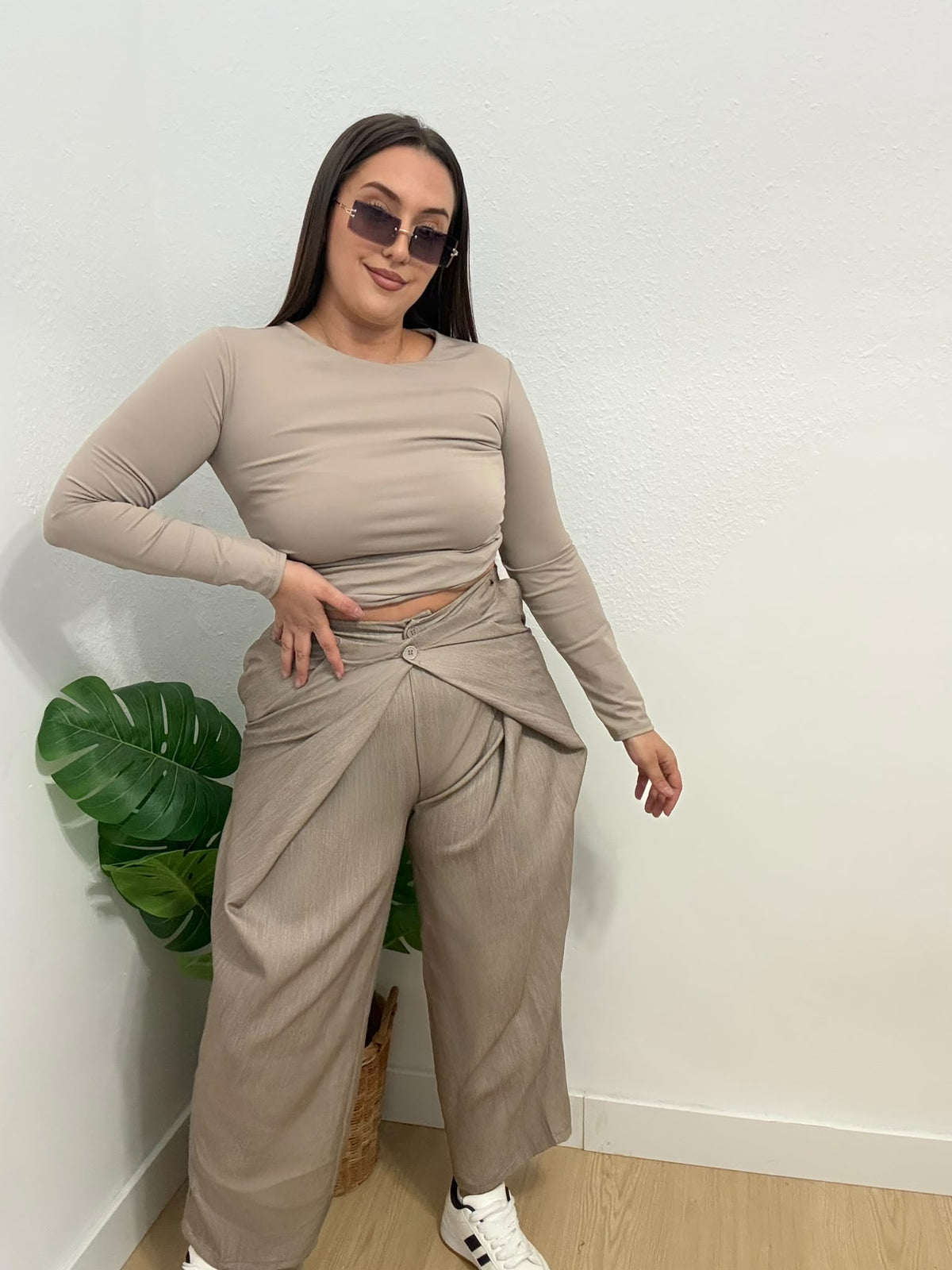 PANTALÓN PINZA DOBLE BOTON