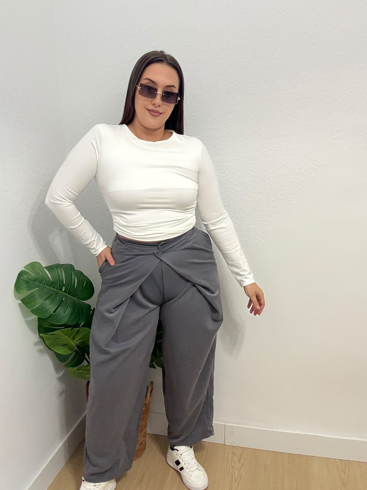PANTALÓN PINZA DOBLE BOTON