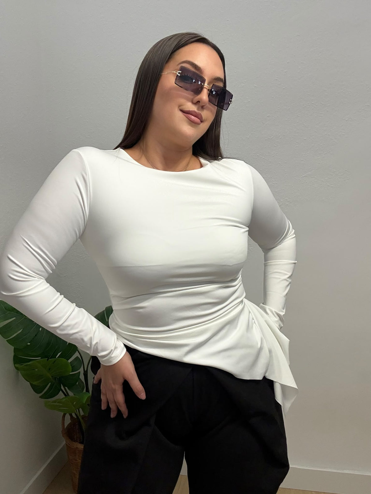 TOP ASIMETRICO FRUNZE