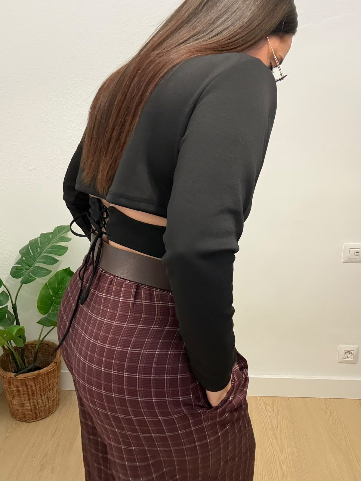 TOP ASIMÉTRICO CORSET