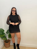 VESTIDO GASA SNOW