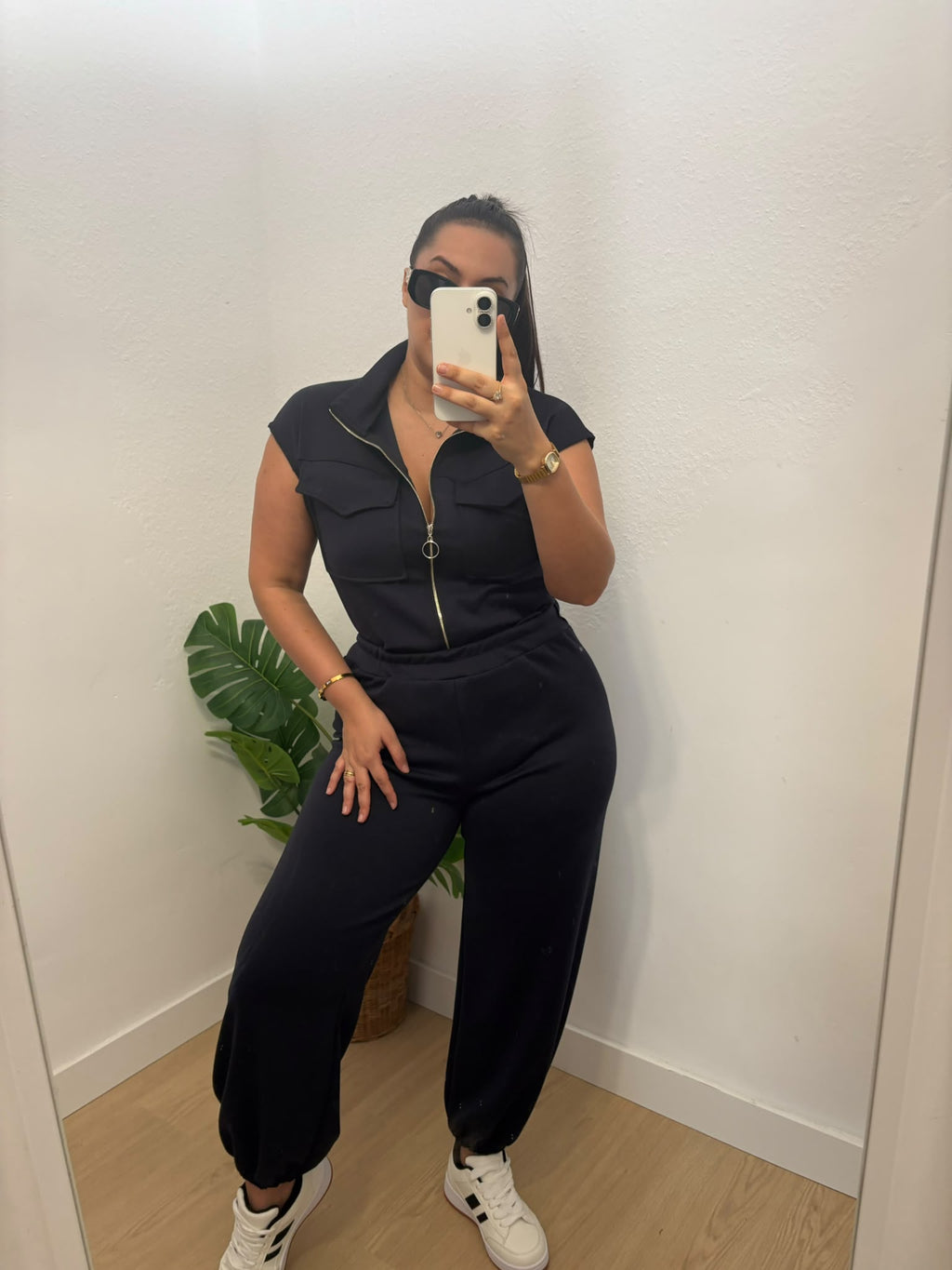 CONJUNTO CHALECO ZIP