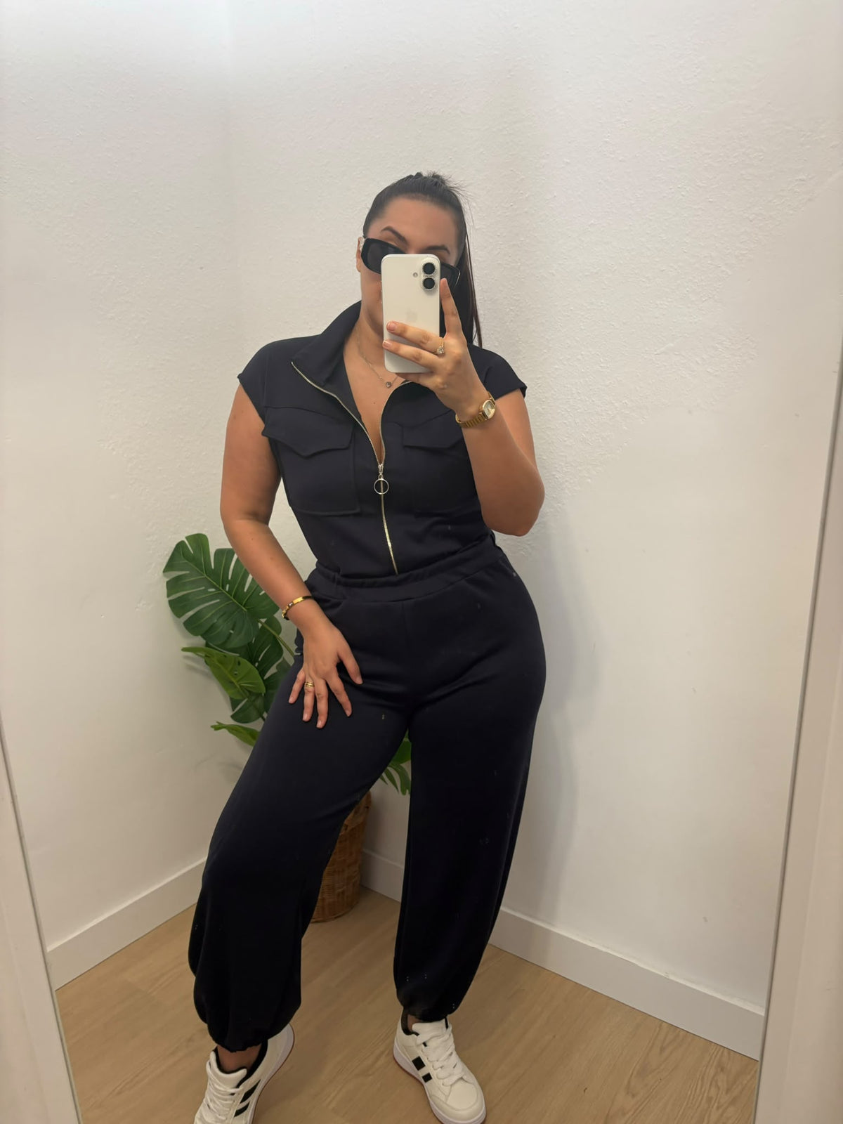 CONJUNTO CHALECO ZIP